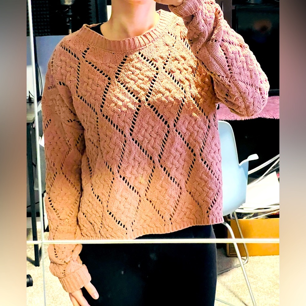 Pink/salmon Sincerely Jules sweater